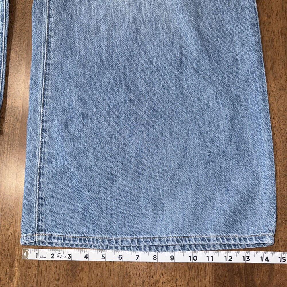Gap Superlight Pull On Baggy Jeans Pants Light Wash Denim High Rise Wide Leg XXL - Picture 10 of 10